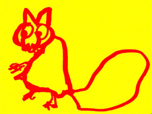 the squirrel